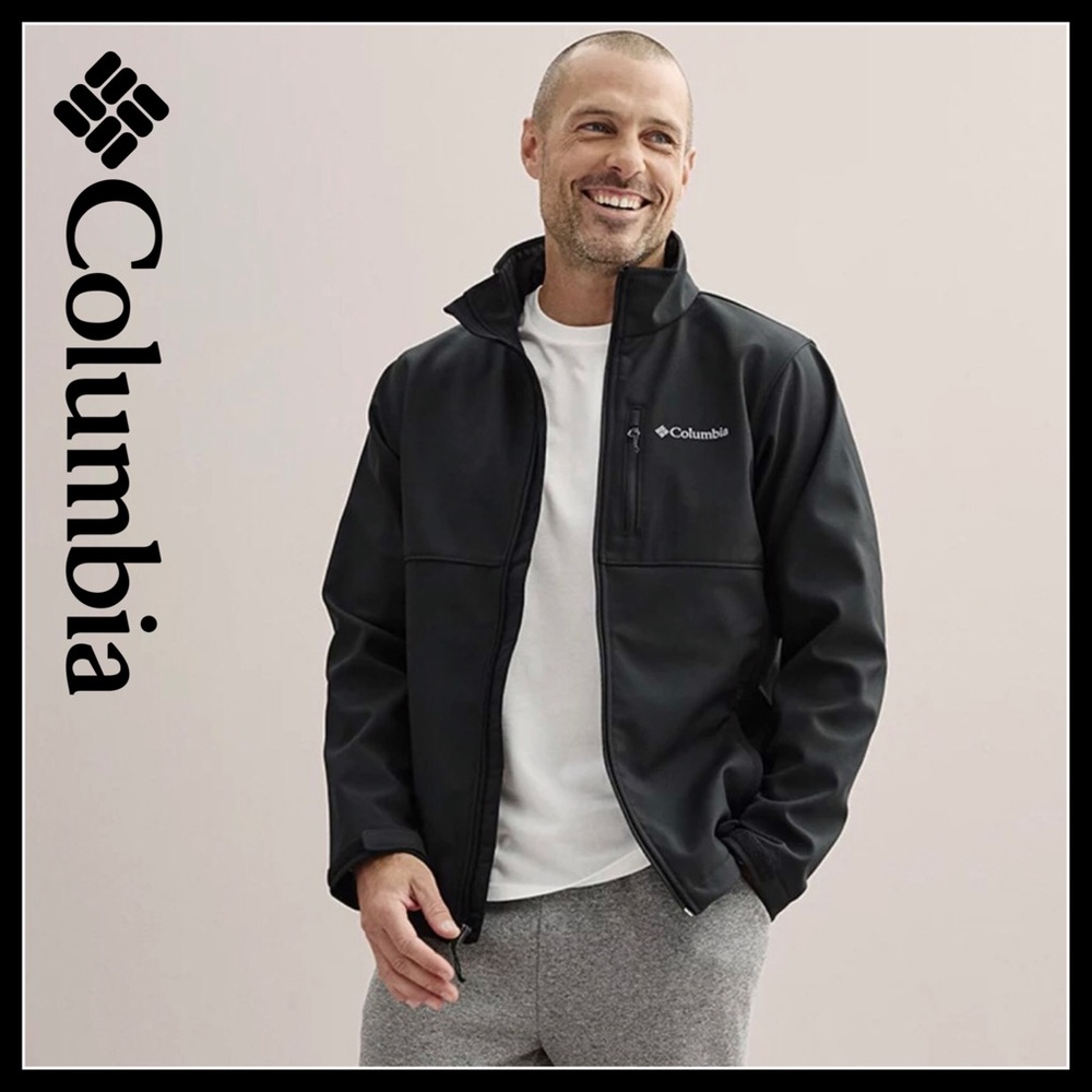 Columbia Outerwear Men’s Ascender Softshell Jacket Size (XL) Like NEW (Black)